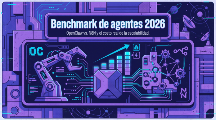 hero-benchmark-de-agentes-2026-openclaw-vs-n8n-y-el-costo-real-de
